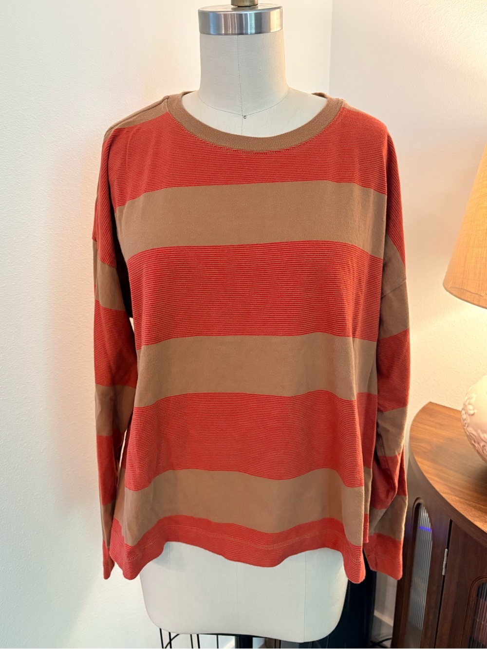 Madewell “Sock Monkey” Long Sleeve Top